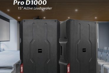 VERSE PRO D1000 – 15" Active Speaker – 1400W – Original Garansi Resmi – Harga Sepasang = 1 Pair / 2 Unit
