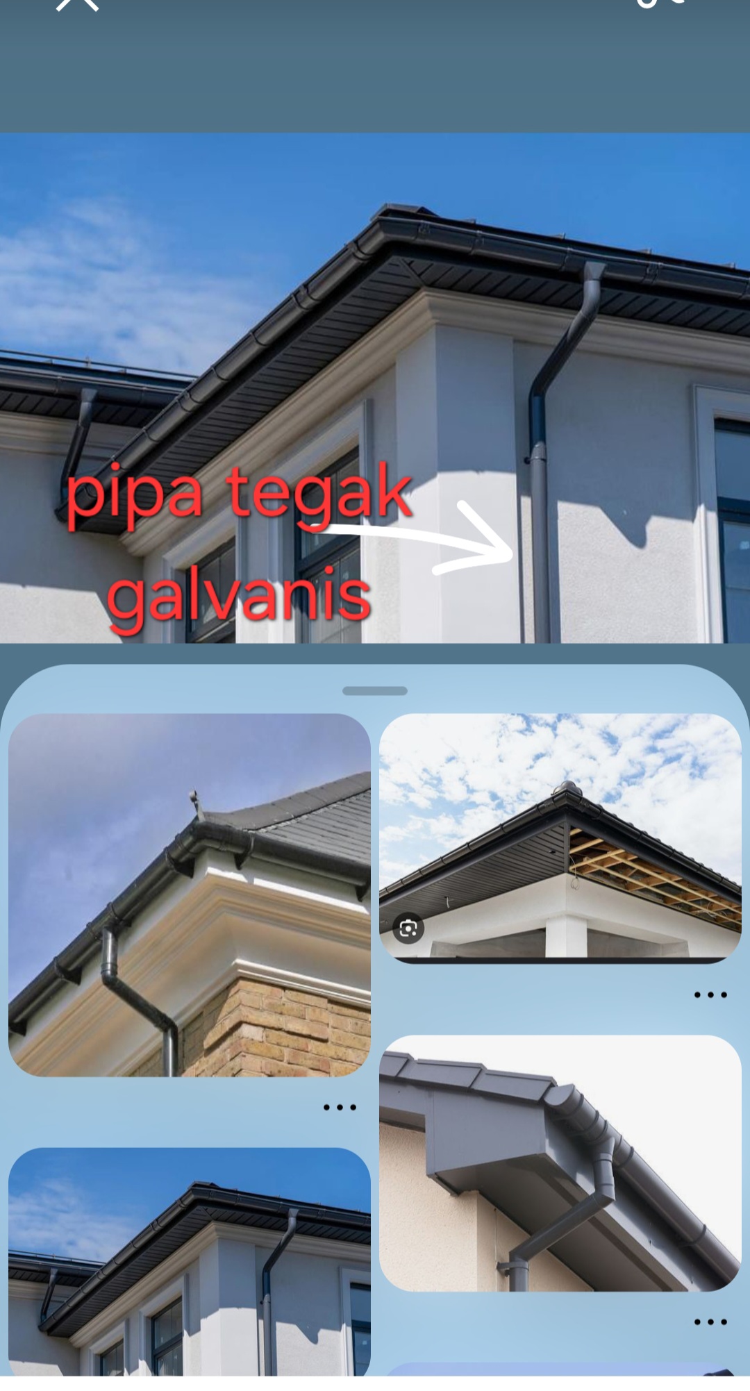 Talang air galvanis bekasi WA O811177522