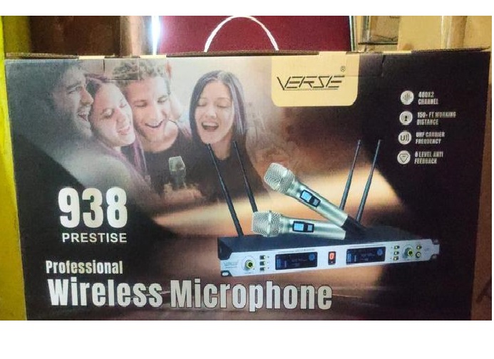 Verse Prestise 938 Wireless Microphone – Original Garansi Resmi Verse – Jakarta Timur